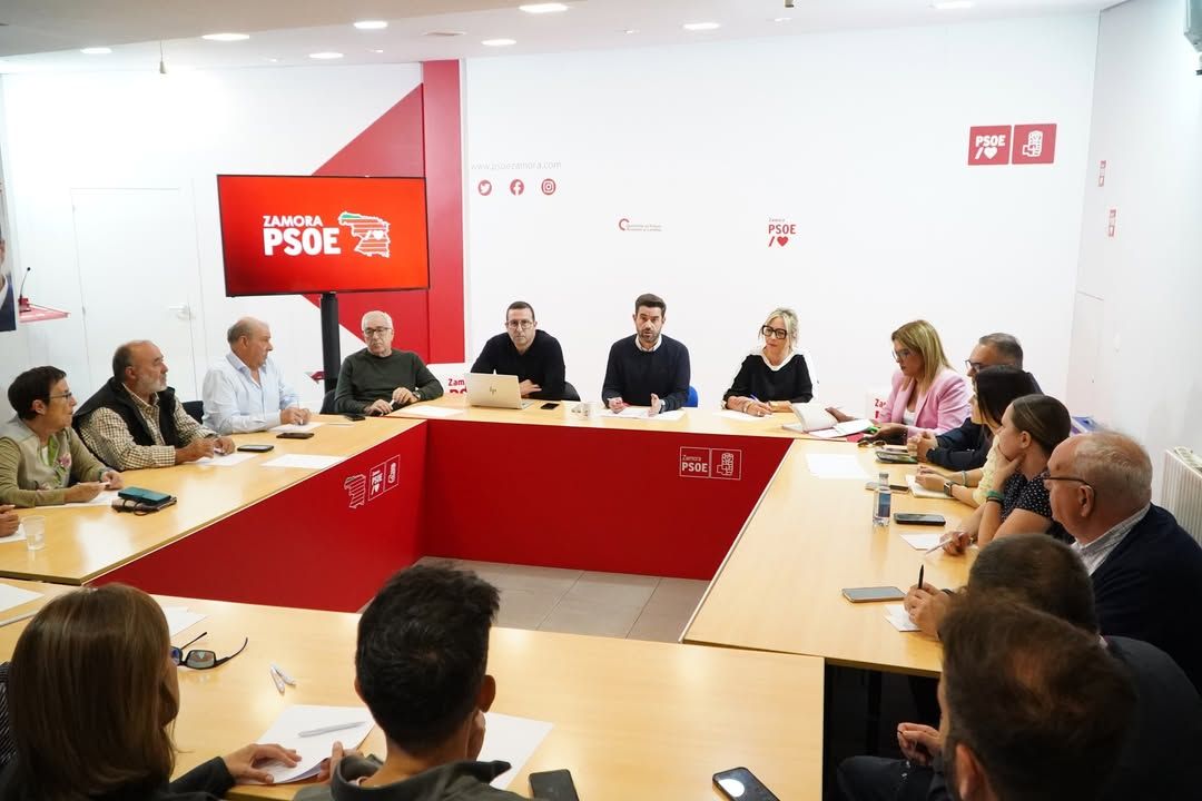 Reunión del PSOE de Zamora para presentar candidaturas electorales