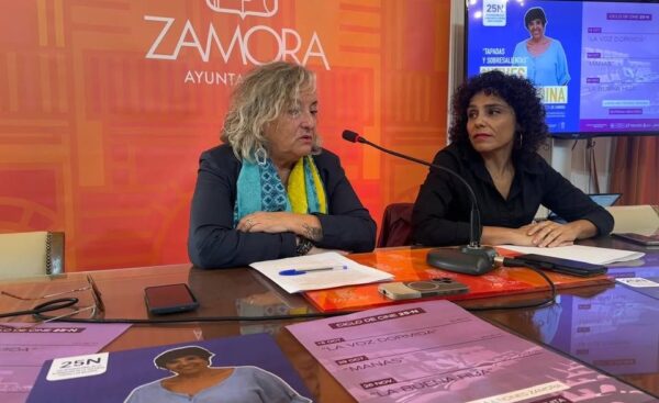 Conferencia sobre violencia machista en Zamora con Nieves Concostrina