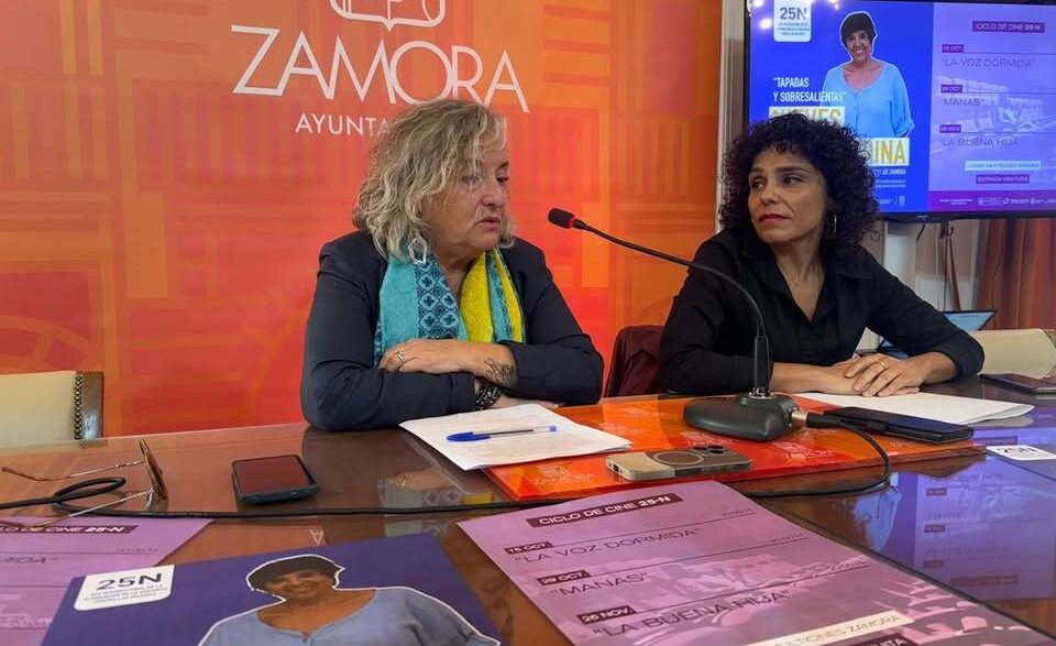 Conferencia sobre violencia machista en Zamora con Nieves Concostrina